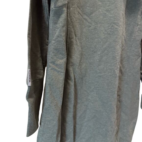 Mondetta Green Zip-Up Hoodie Size Large - Picture 7 of 9